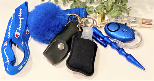 CHP Self Defense Keychain - Blue