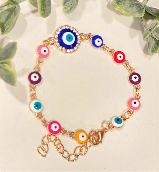 Blue - Evil eye bracelet