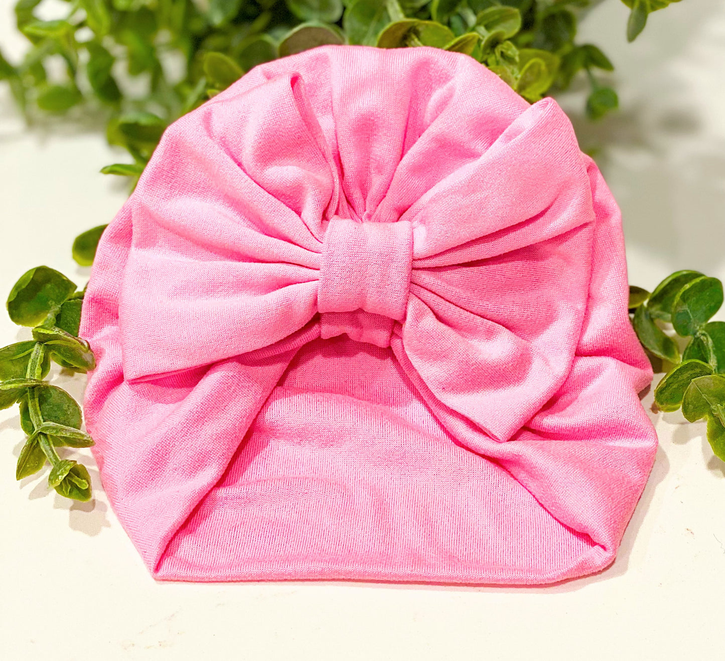 Bow Baby Beanie - Cotton