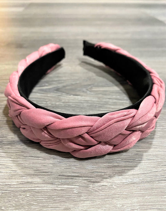 Pink Braid - Headband