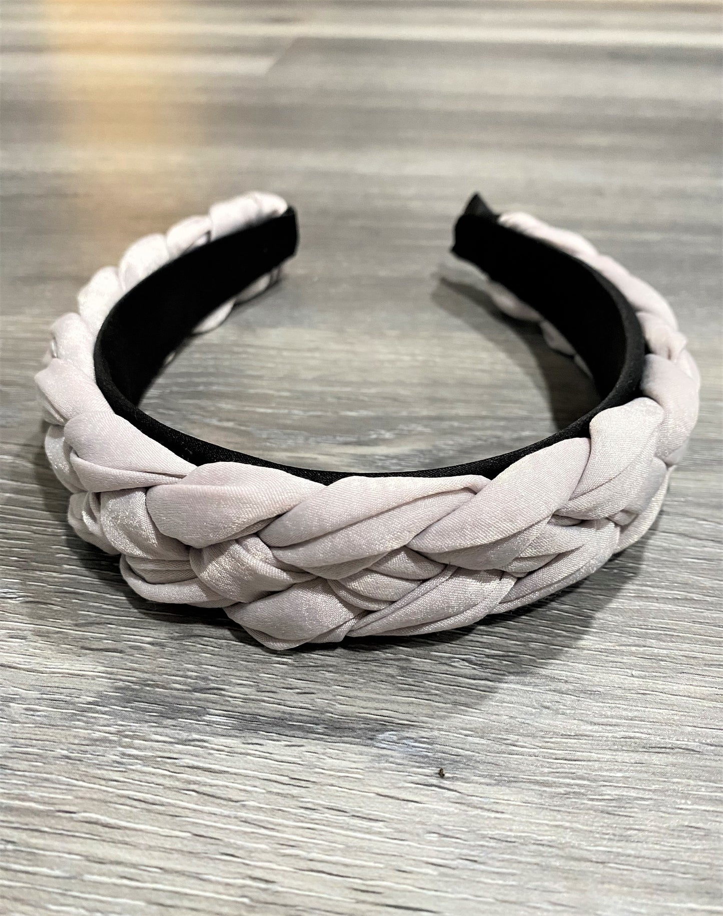 Grey Braid - Headband