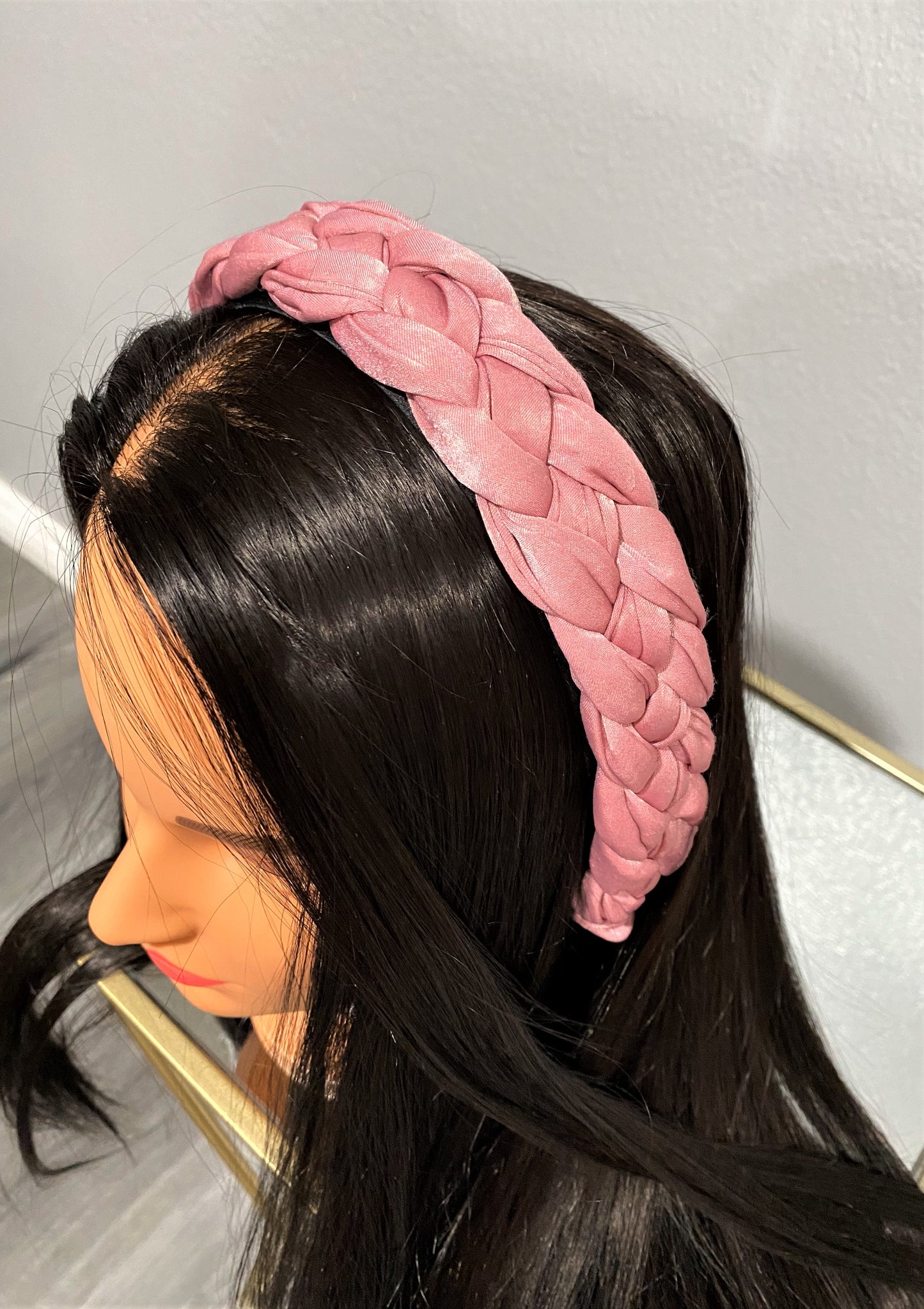 Pink Braid - Headband