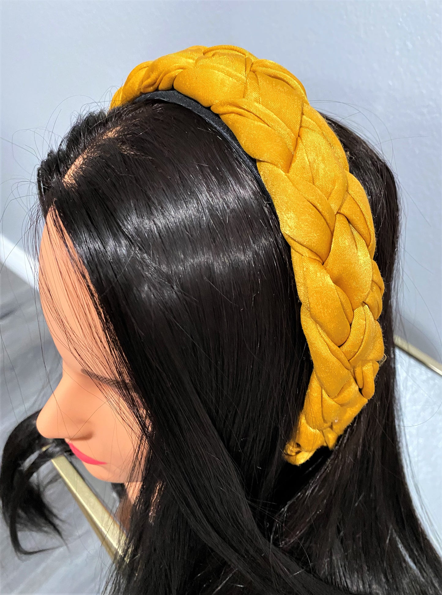 Yellow Braid - Headband