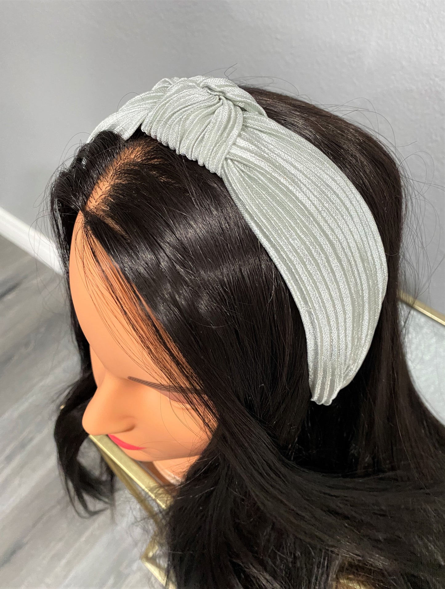 Grey Bun - Headband