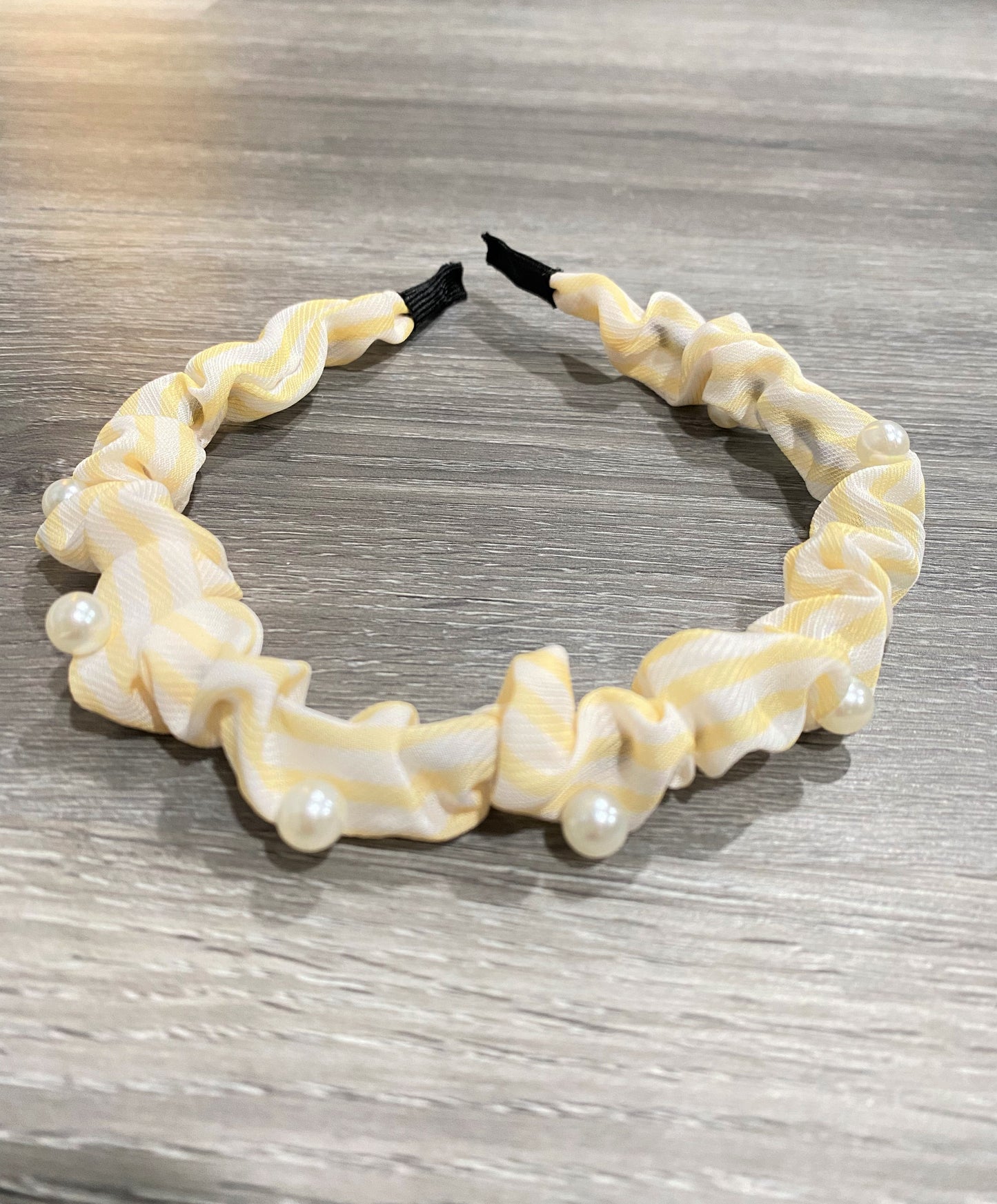 Yellow Pearl - Headband